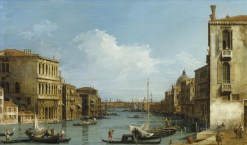 カンポ・S・ヴィオからバチーノ・カナレットに向かう大運河 Oil Paintings